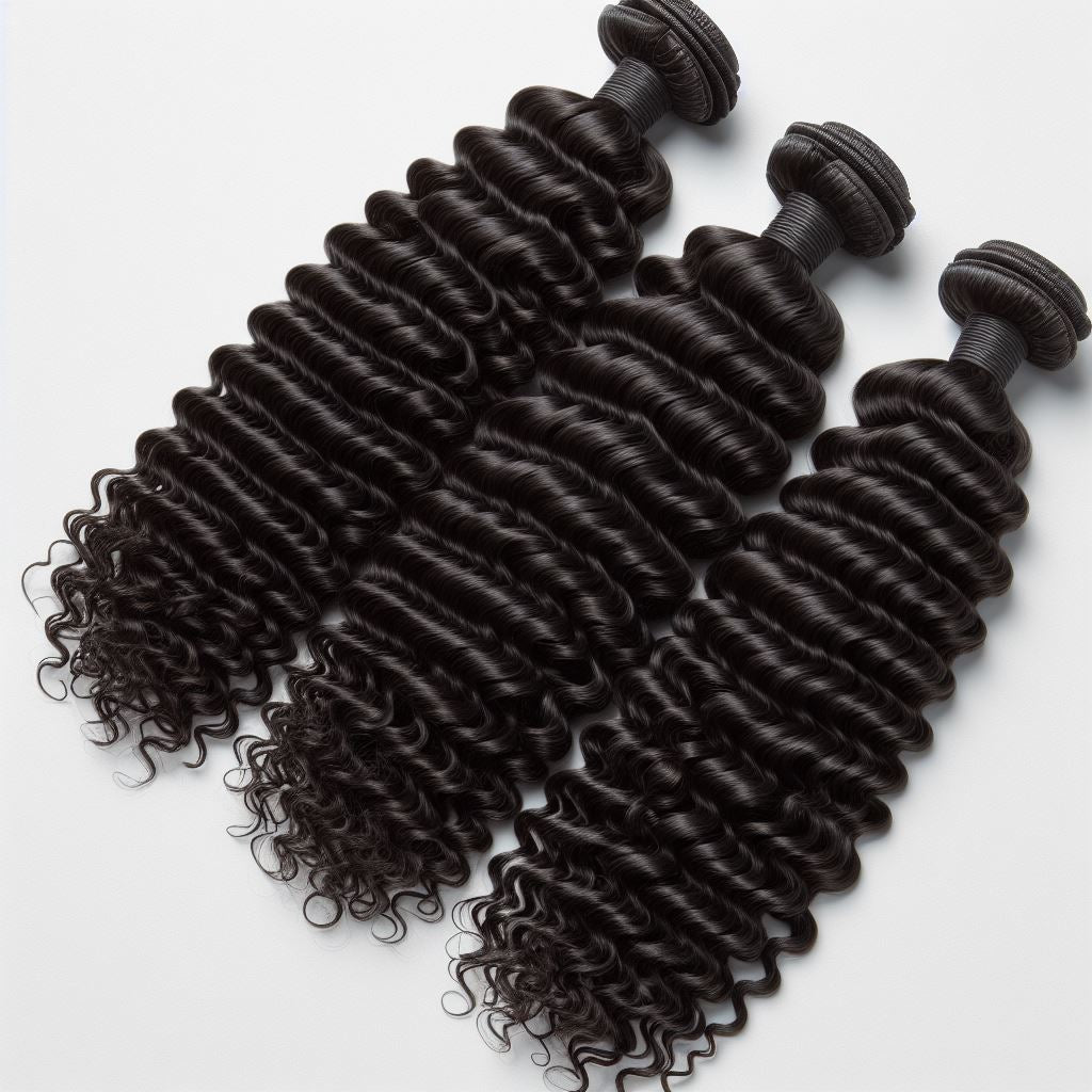 Natural black bundles ( singles )